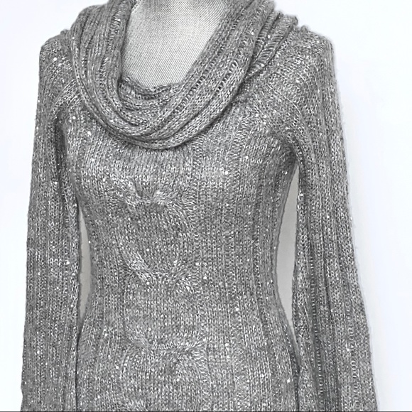 Arden B Sweaters - Sparkly Arden B Sequins Sweater Flare sleeves, S